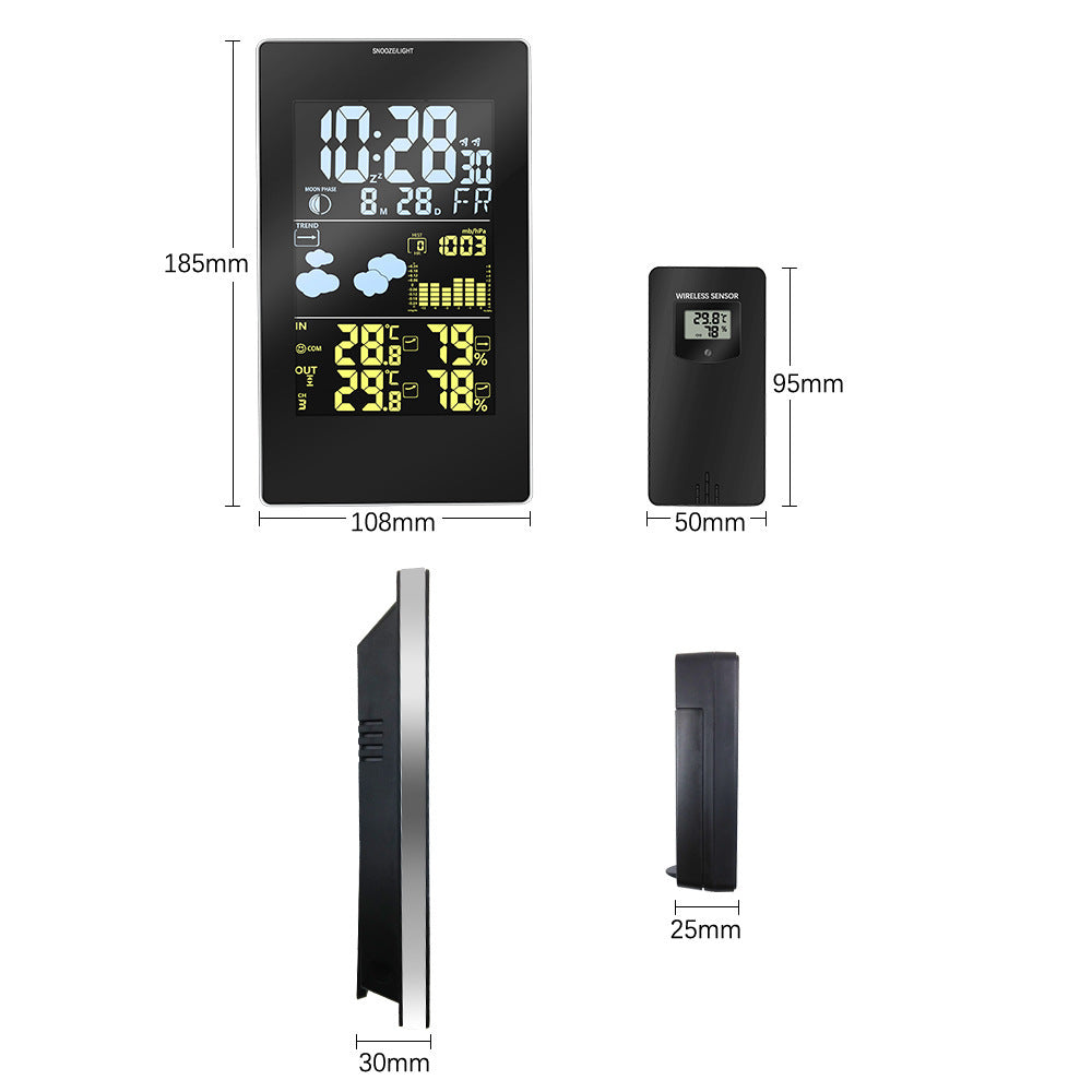 Electronic thermometer and hygrometer