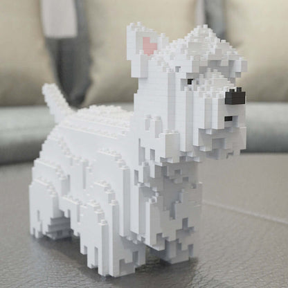 Children's building blocks dog toy