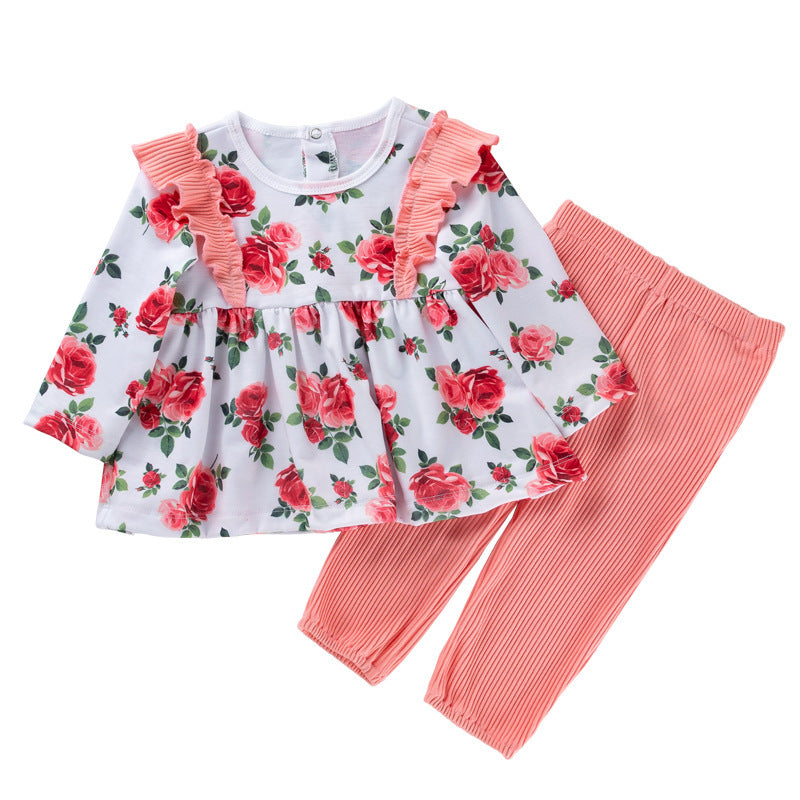 Baby girl dress baby dress trouser suit - Aura-Stores.com