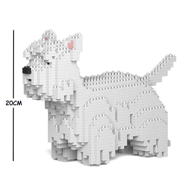 Children's building blocks dog toy