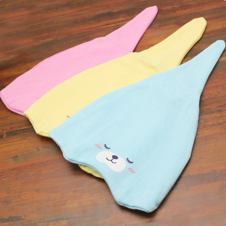Baby Cap Cartoon Animal Double Printting Cotton Knit Beanie - Aura-Stores.com