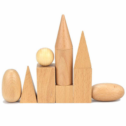 Solid geometric building blocks