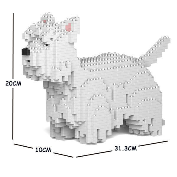 Children's building blocks dog toy