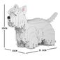 Children's building blocks dog toy