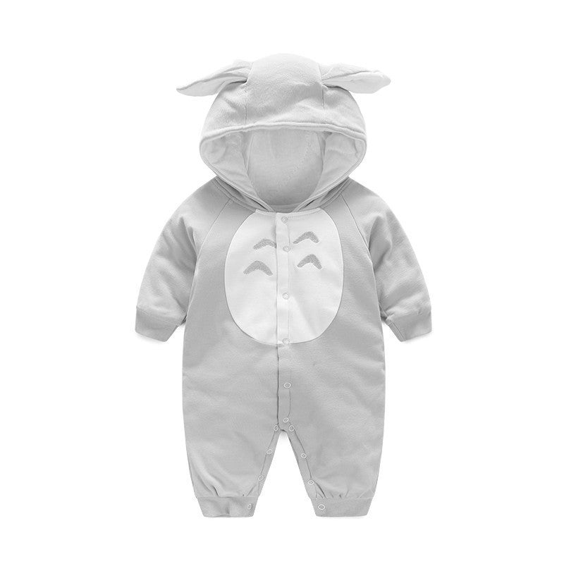 Baby jumpsuit for winter with bunny ears - Aura-Stores.com