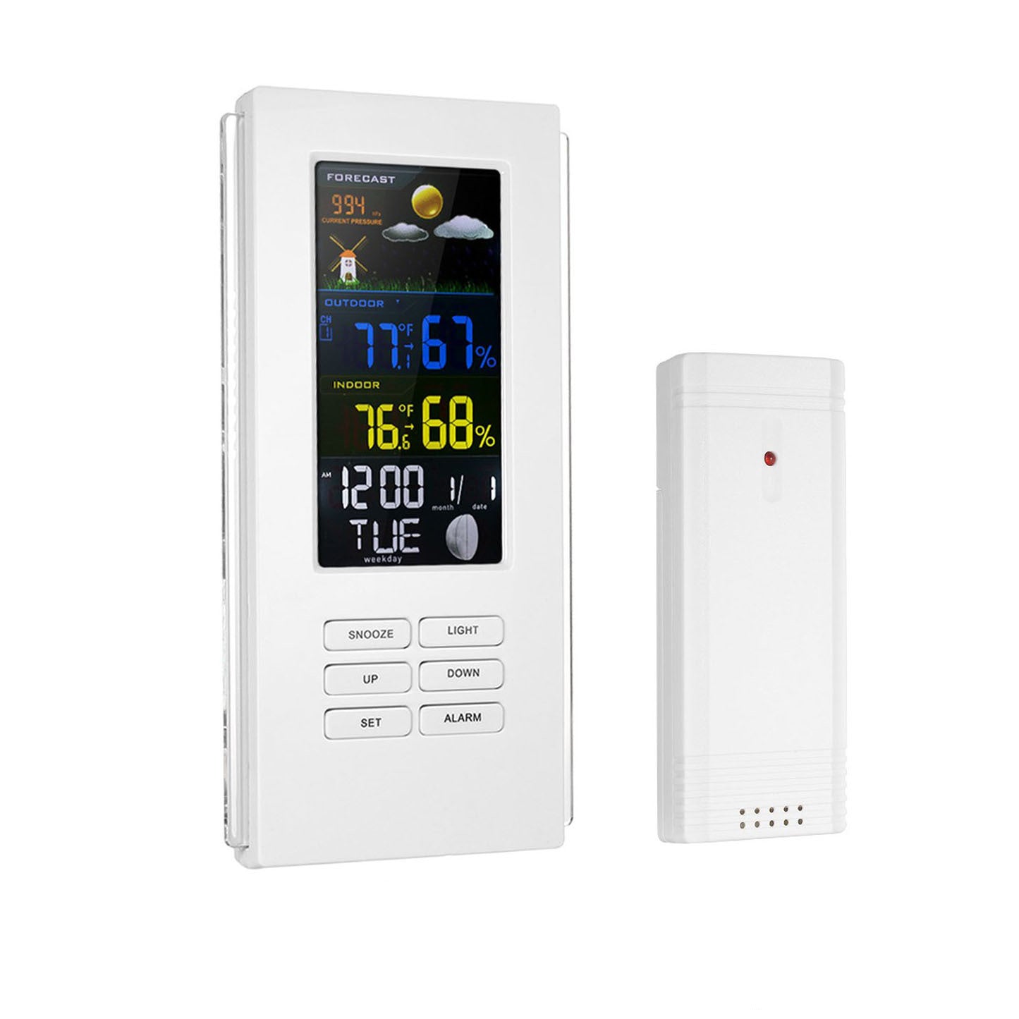 Household Indoor and Outdoor Thermometer and Hygrometer