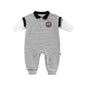 Baby Onesies Striped Male Baby Newborn Clothes Baby Autumn Clothes - Aura-Stores.com