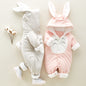 Baby jumpsuit for winter with bunny ears - Aura-Stores.com