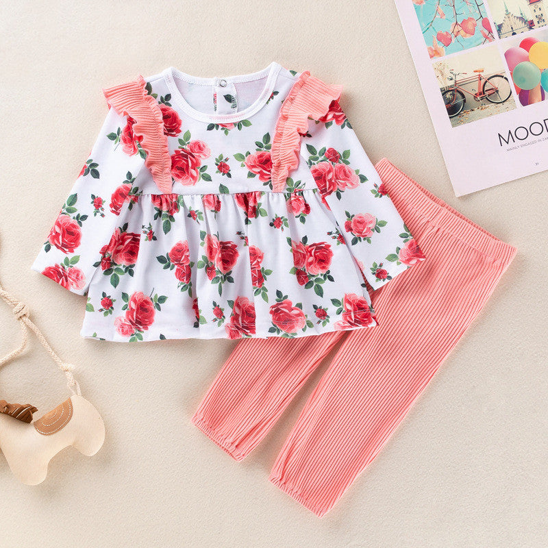 Baby girl dress baby dress trouser suit - Aura-Stores.com