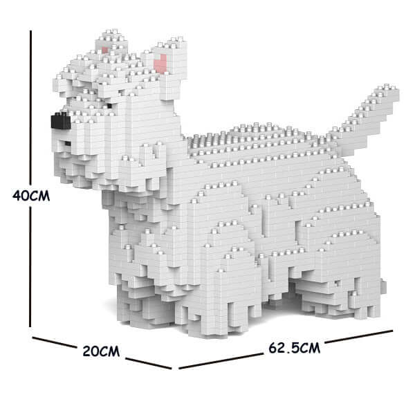 Children's building blocks dog toy