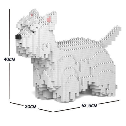 Children's building blocks dog toy