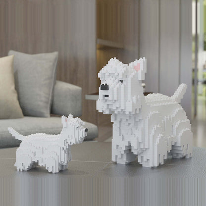 Children's building blocks dog toy