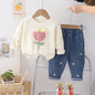 Autumn Baby Girls Clothes Children Boys Casual T-Shirt Pants 2Pcs/Sets Infant Outfits Toddler Costume Kids Clothing Sets