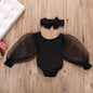 Autumn Newborn Infant Girl Clothes  Fashion Lovely Long Sleeve Bodysuit  Kids Girls Clothing Set Baby Girls Costume 2pcs Suit